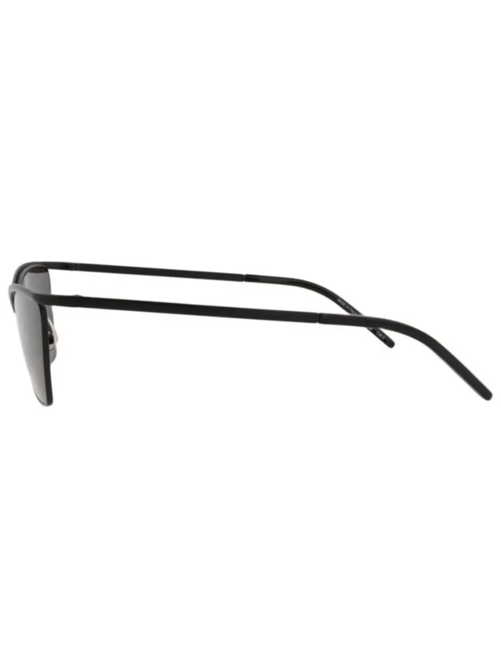 New Saint Laurent Womens Cat Eye Black Black Black Fashion Designer Sunglasses